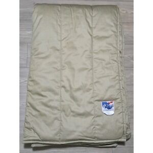 Wiggy's Lamilite Insulated Comforter Queen Blanket Khaki Tan 80"x100" Wiggys